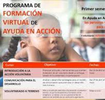 Tutorización y docencia de la formación virtual de Ayuda en Acción
